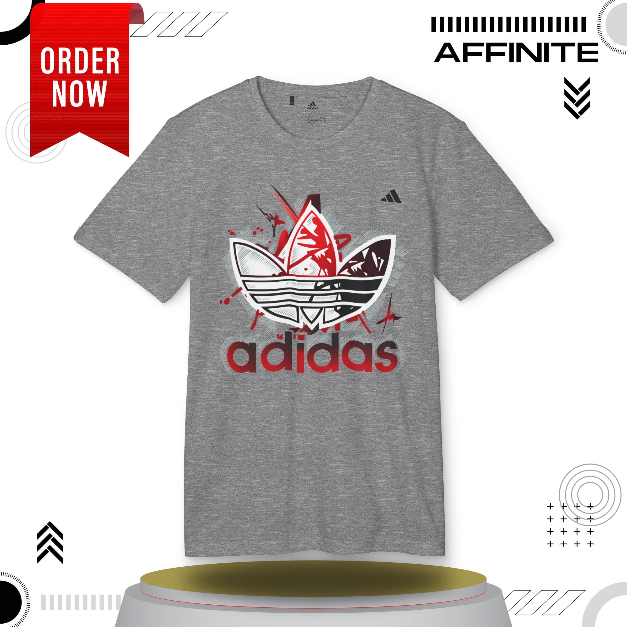 T-Shirt Unleash Your Potential: The Ultimate Guide to adidas Performance T-Shirts for Peak Athletic Performance Black Heather