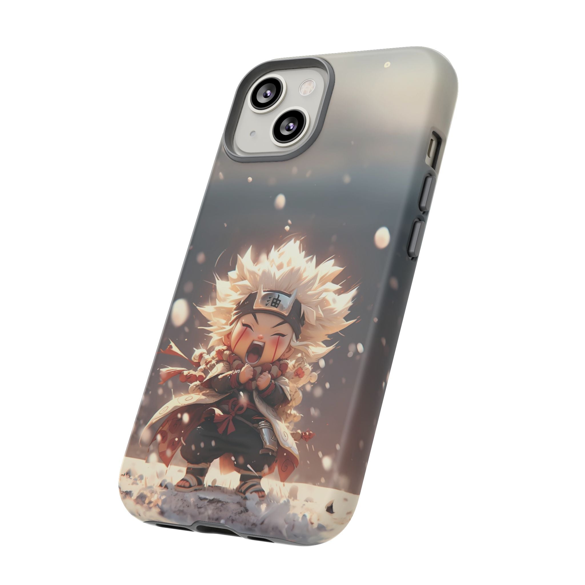 Anime Phone Case – Chibi Jiraiya Tough Protective Case for iPhone & Samsung