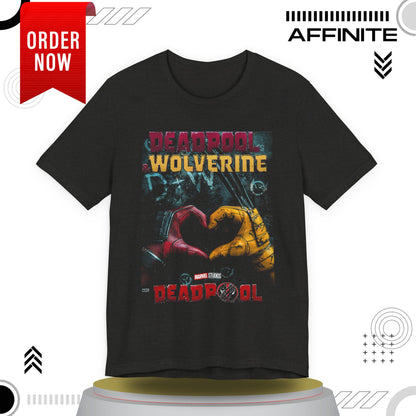 T-Shirt Deadpool Wolverine T-Shirt | Marvel Unisex Graphic Tee | Perfect Gift for Fans