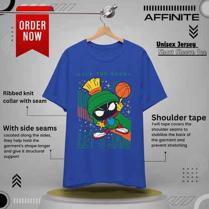 T-Shirt "Basketball Motivational T-Shirt - Rule The Court Player's Tee" True Royal