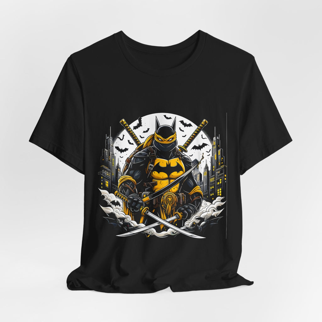 Ninja Batman Shirt – Superhero Graphic Tee for Fans & Cosplay | Unisex Jersey Fit, Soft Cotton