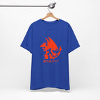 T-Shirt Unisex Dragon Graphic Tee - Perfect for Gamers, Anime Lovers, Casual Wear, Birthday Gifts, Fun Events, Cozy Vibes True Royal