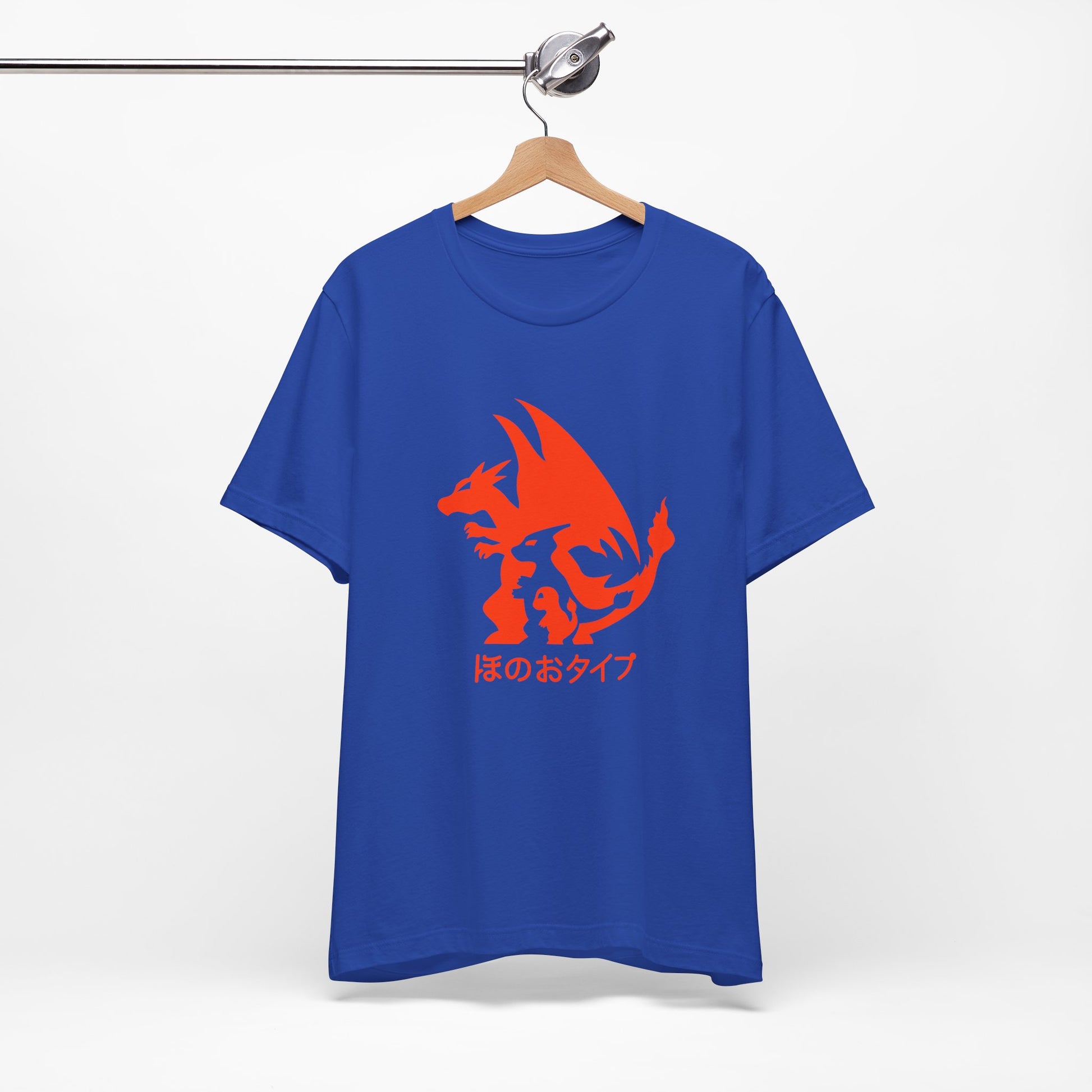T-Shirt Unisex Dragon Graphic Tee - Perfect for Gamers, Anime Lovers, Casual Wear, Birthday Gifts, Fun Events, Cozy Vibes True Royal