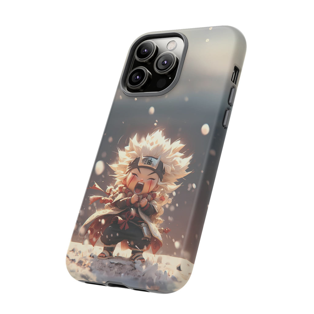 Anime Phone Case – Chibi Jiraiya Tough Protective Case for iPhone & Samsung