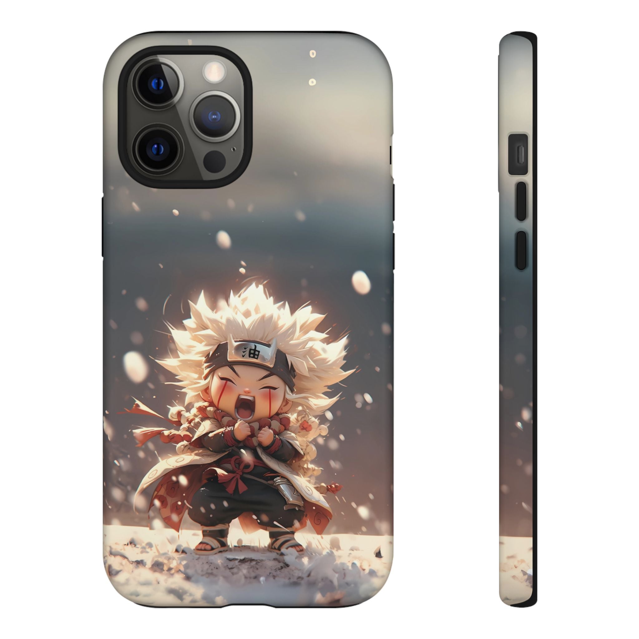 Anime Phone Case – Chibi Jiraiya Tough Protective Case for iPhone & Samsung