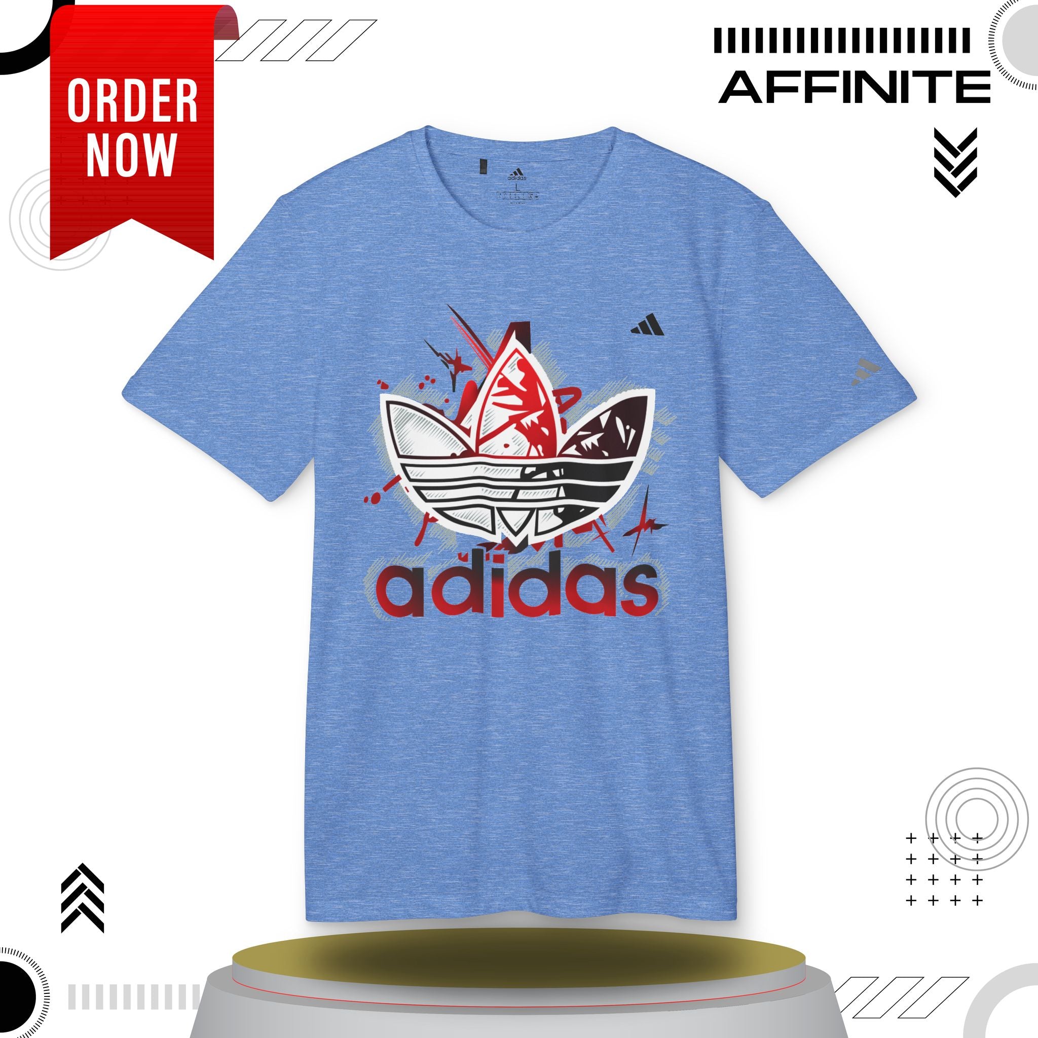 T-Shirt Unleash Your Potential: The Ultimate Guide to adidas Performance T-Shirts for Peak Athletic Performance Collegiate Royal Heather