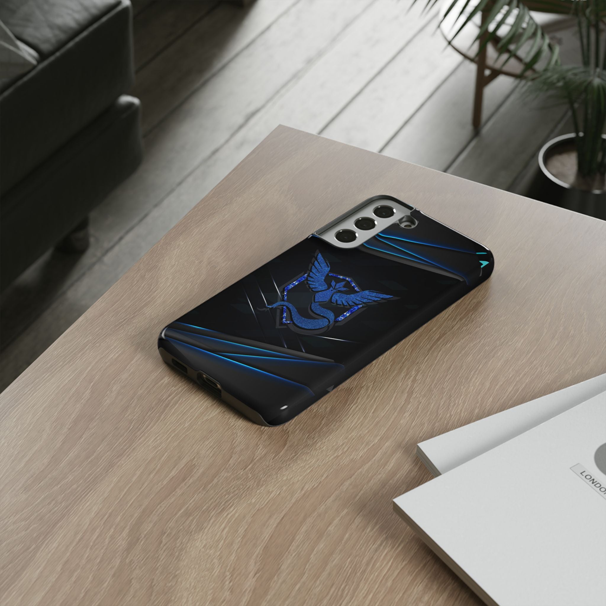 Team Mystic Phone Case - Tough Dual-Layer Protective Case for iPhone, Samsung, Pixel