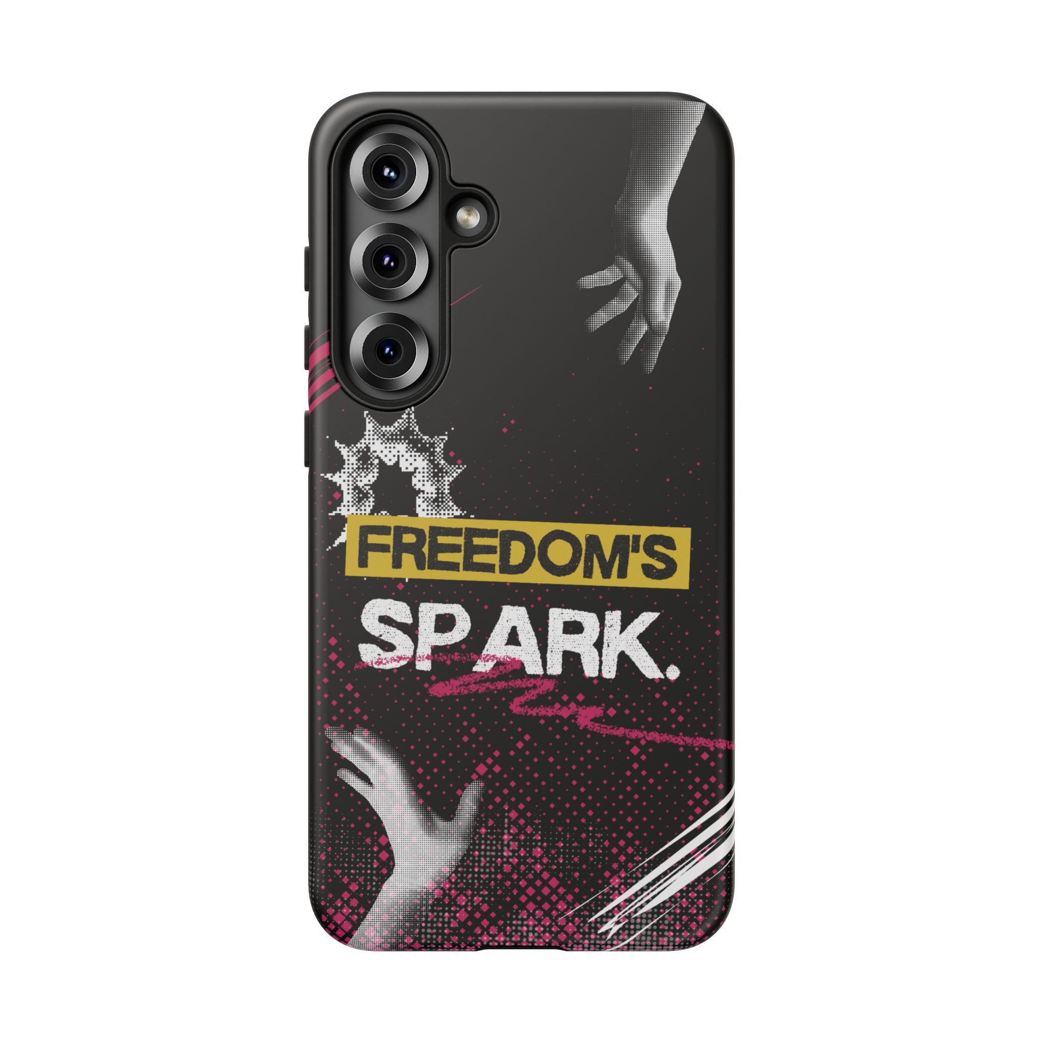 Tough Cases - Freedom's Spark Motivationsl Themed Phone Protection for iPhone, Samsung, and Google Pixel (Matte/Glossy)