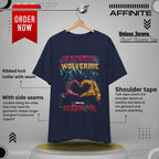 T-Shirt Deadpool Wolverine T-Shirt | Marvel Unisex Graphic Tee | Perfect Gift for Fans Navy
