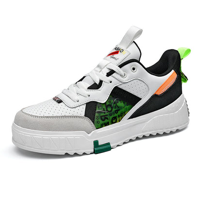 Casual Shoes Summer New Outdoor Thick-soled Simple Student Personality Trendy Shoes Old Shoes White