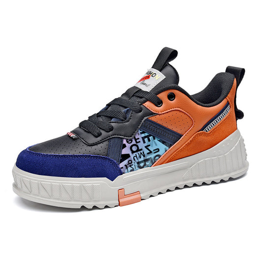 Casual Shoes Summer New Outdoor Thick-soled Simple Student Personality Trendy Shoes Old Shoes