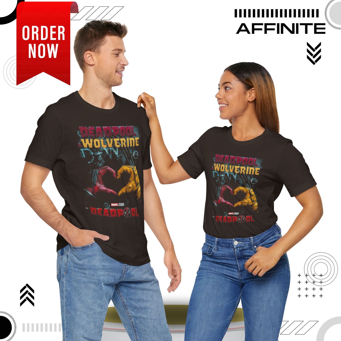 T-Shirt Deadpool Wolverine T-Shirt | Marvel Unisex Graphic Tee | Perfect Gift for Fans