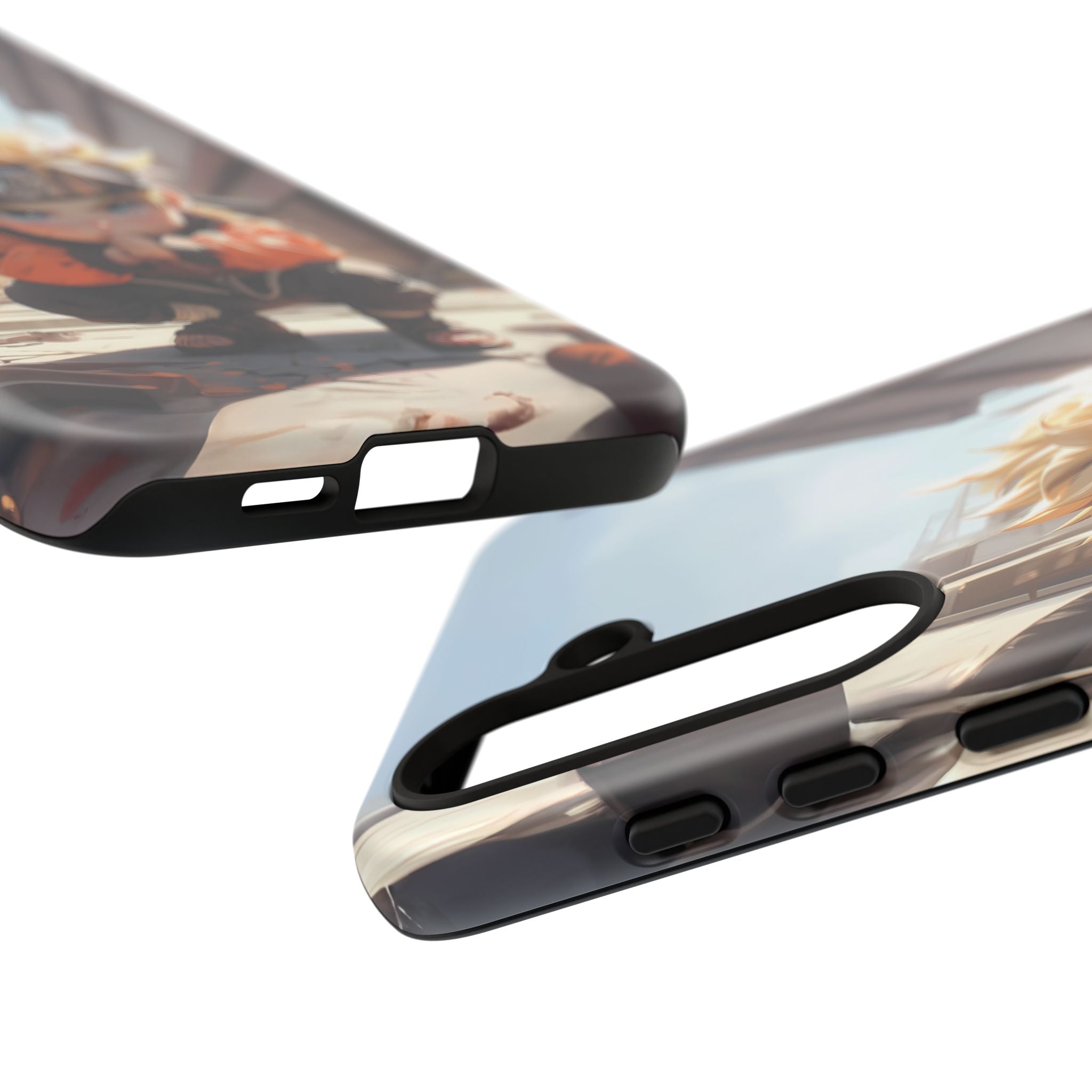 Chibi Naruto Tough Phone Case – Anime Protective Case for iPhone & Samsung, UV Resistant, Durable & Stylish