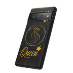 Tough Case Queen Phone Case – Matte & Glossy Crown Design for iPhone, Samsung & Pixel