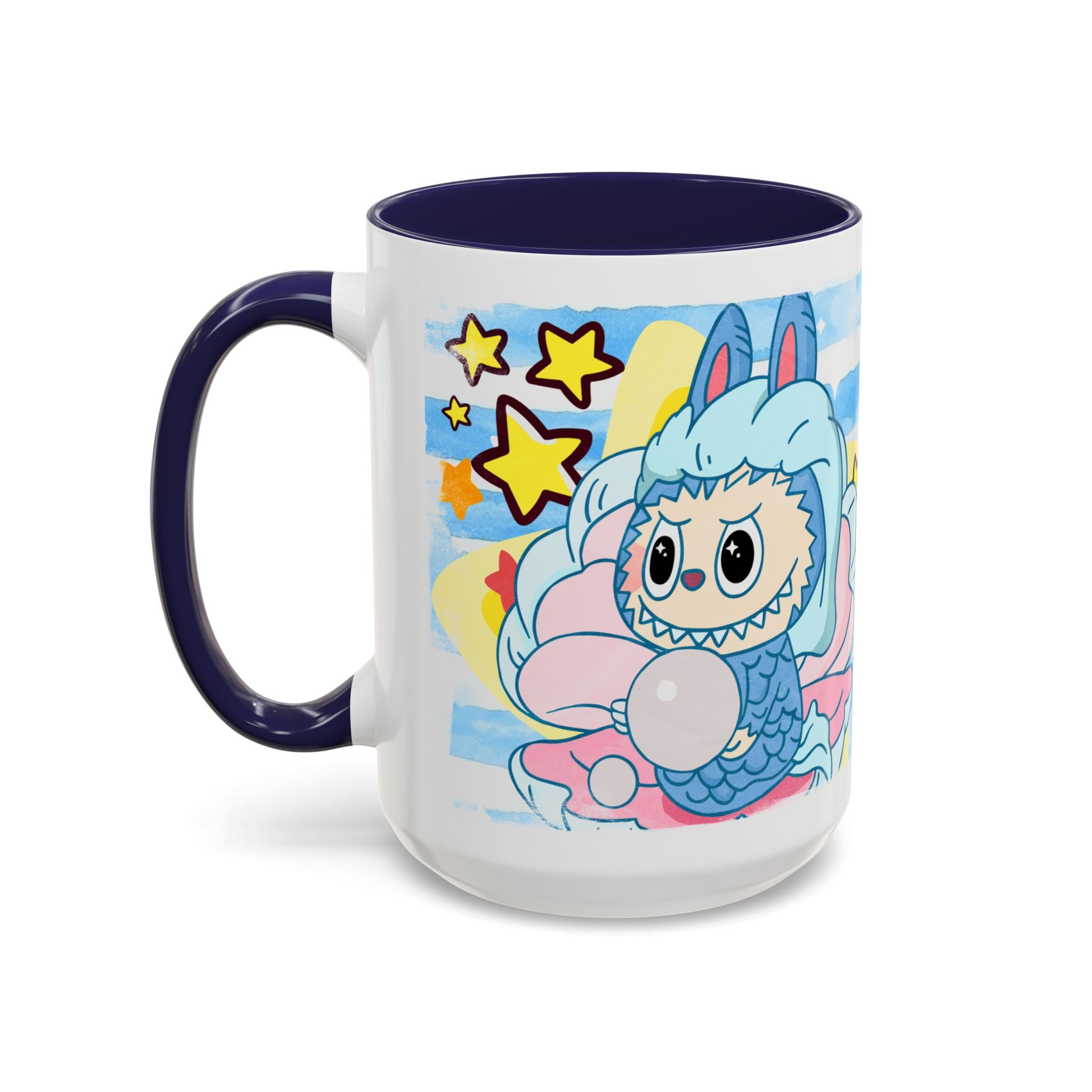 Lazy Yoga Accent Coffee Mug - Cute Animal Design 11oz & 15oz
