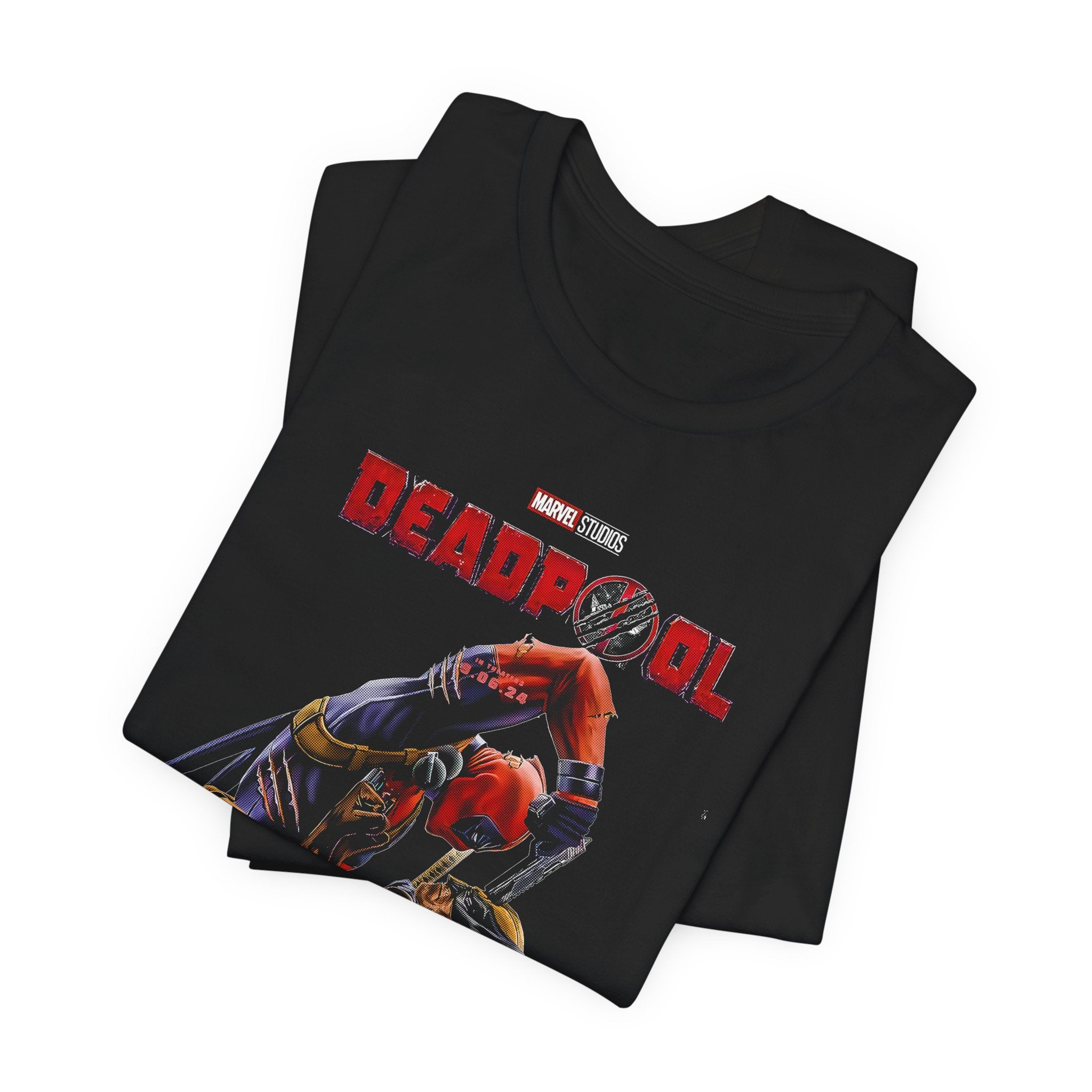 Deadpool Graphic Tee – Marvel Movie Unisex Jersey Shirt | Soft Cotton for Comic Fans & Pop Culture Lovers