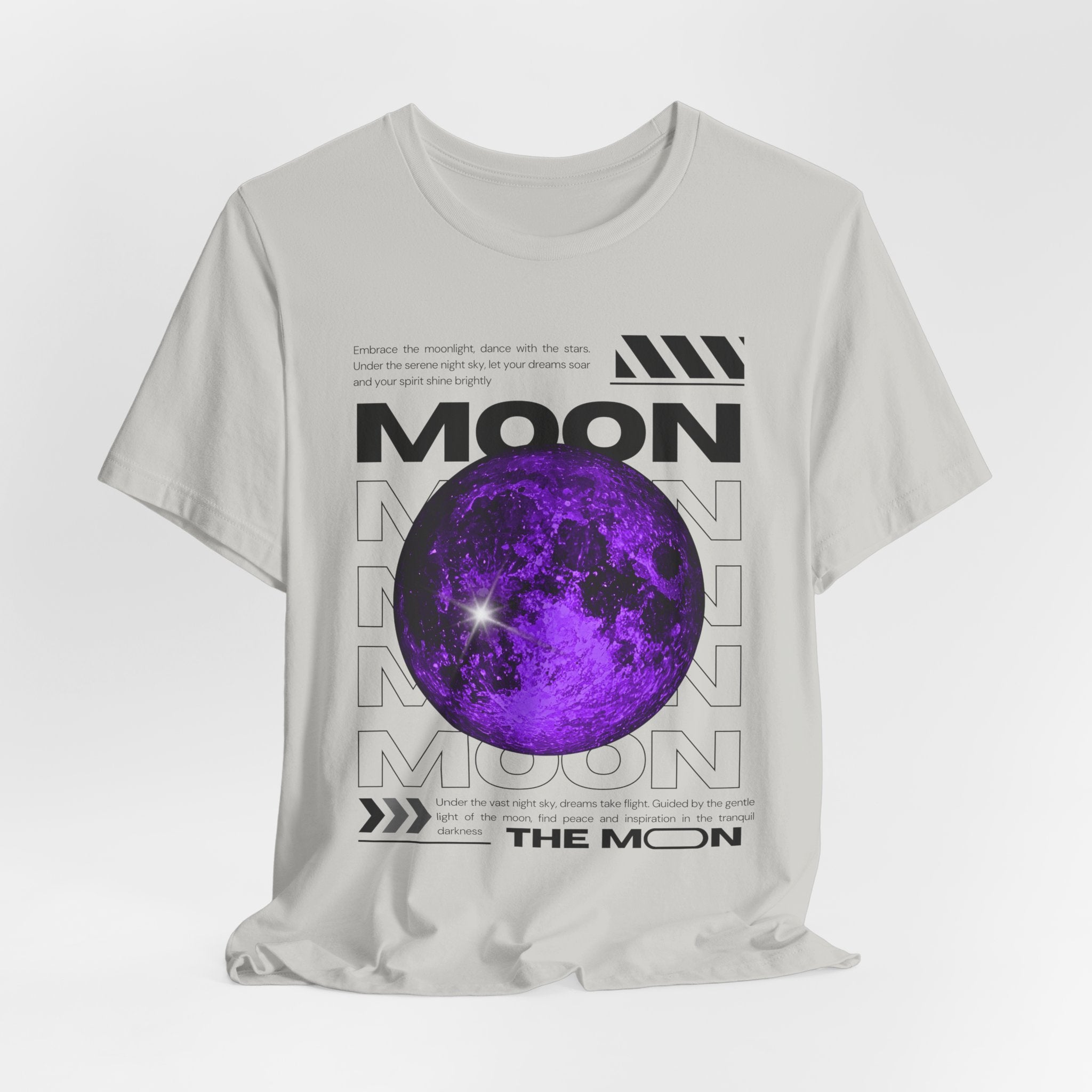 Unisex Moon-Themed T-Shirt | Casual Short Sleeve Tee | Astronaut Lover Gift