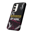 Tough Cases - Freedom's Spark Motivationsl Themed Phone Protection for iPhone, Samsung, and Google Pixel (Matte/Glossy)