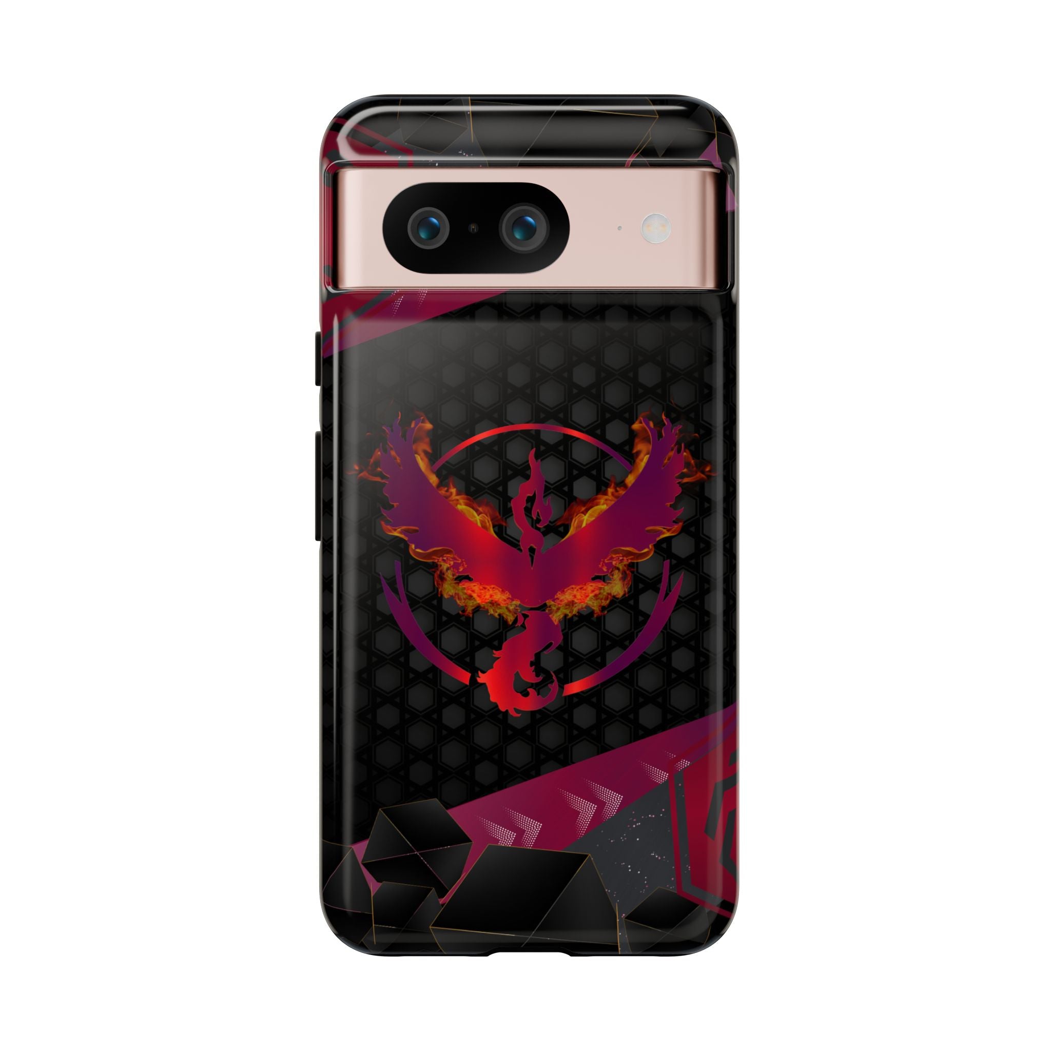 Pokémon Phone Case – Team Valor Tough & Rugged Dual-Layer Protection for iPhone, Samsung, Pixel | Wireless Charging Ready