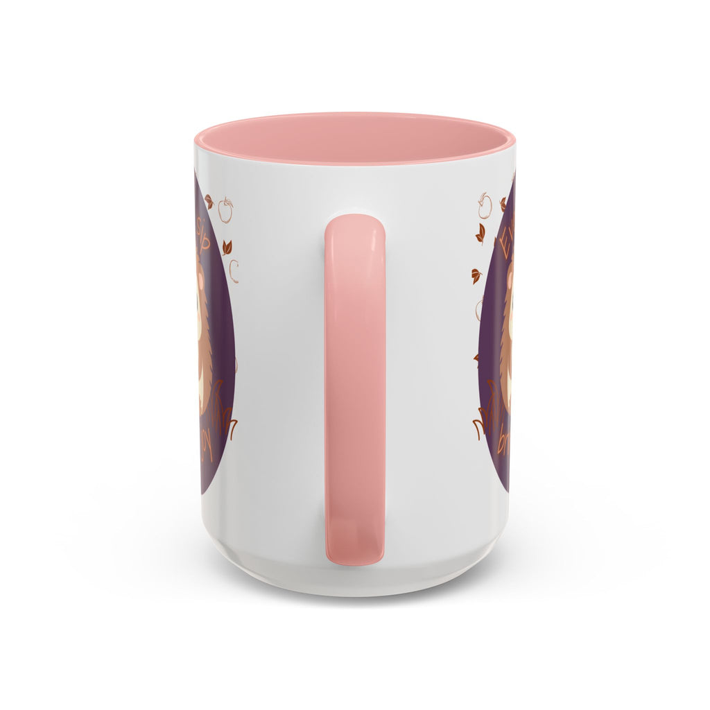 Cute Hedgehog Accent Coffee Mug , Funny Gift for Animal Lovers, (11oz) (15oz)