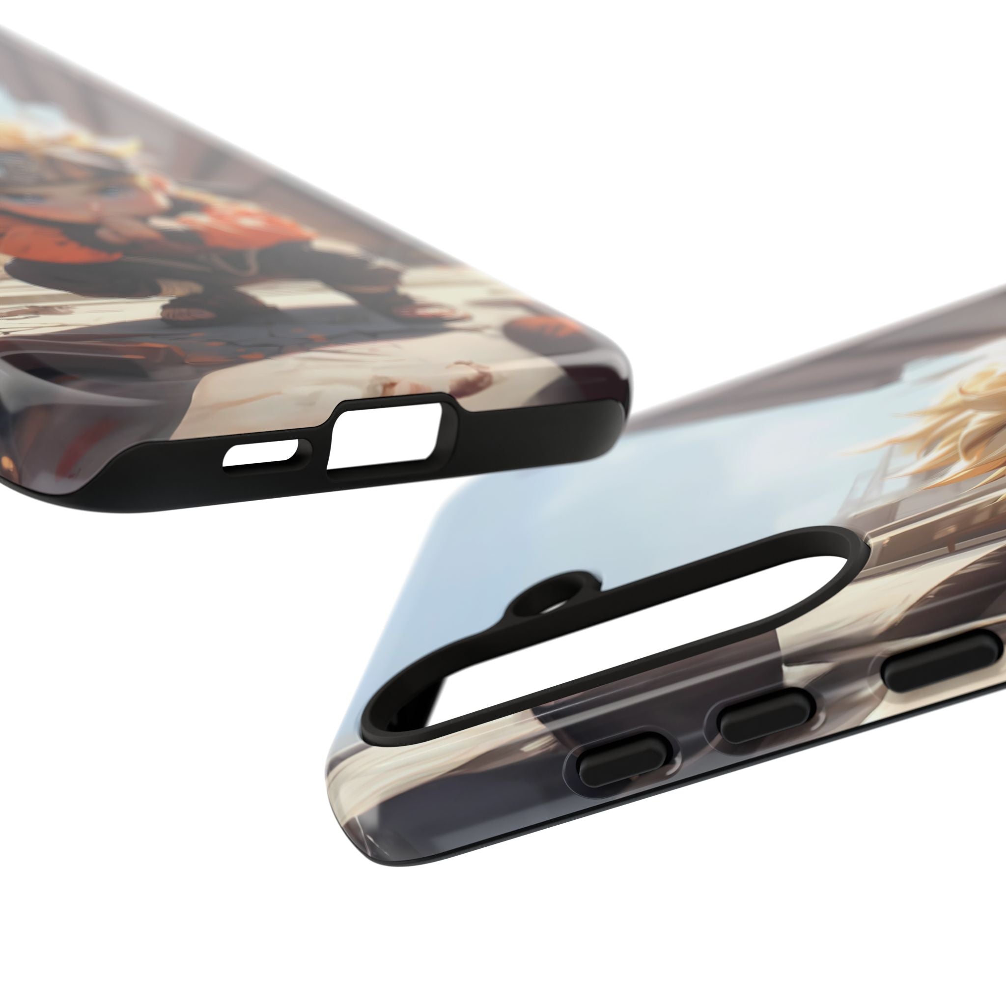 Chibi Naruto Tough Phone Case – Anime Protective Case for iPhone & Samsung, UV Resistant, Durable & Stylish