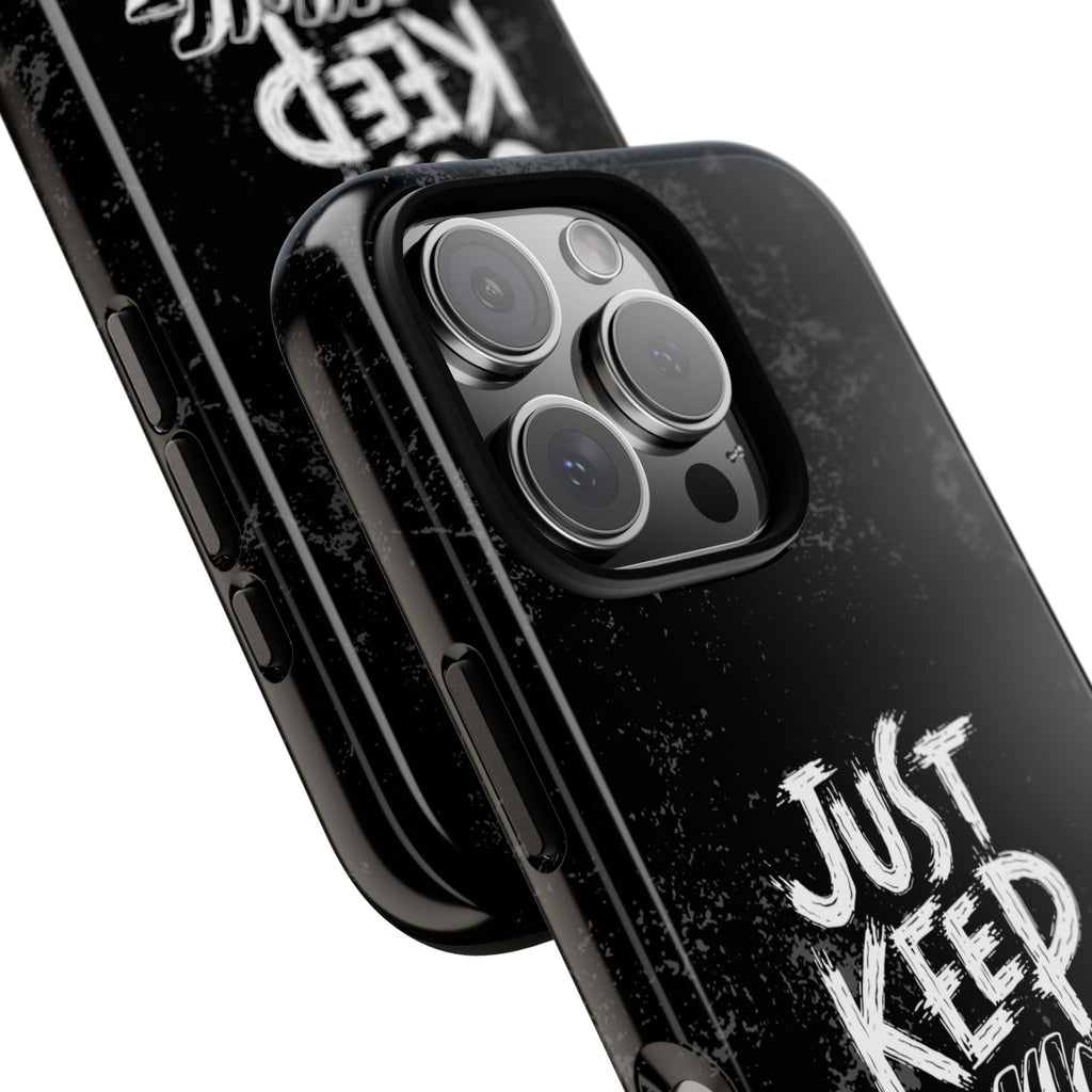 Tough Cases - Keep Moving Forward Quote Themed Phone Protection for iPhone, Samsung, and Google Pixel (Matte/Glossy)
