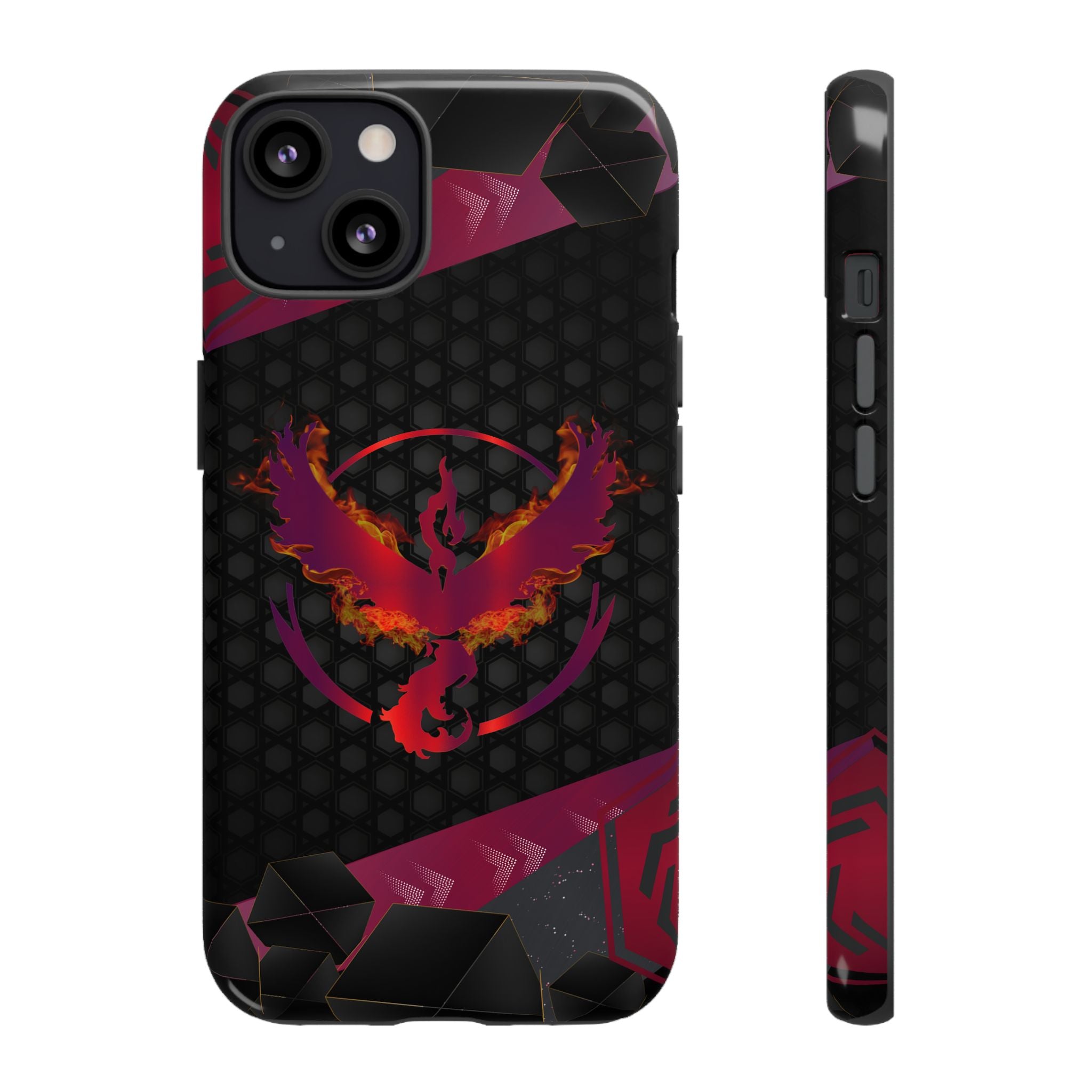 Pokémon Phone Case – Team Valor Tough & Rugged Dual-Layer Protection for iPhone, Samsung, Pixel | Wireless Charging Ready
