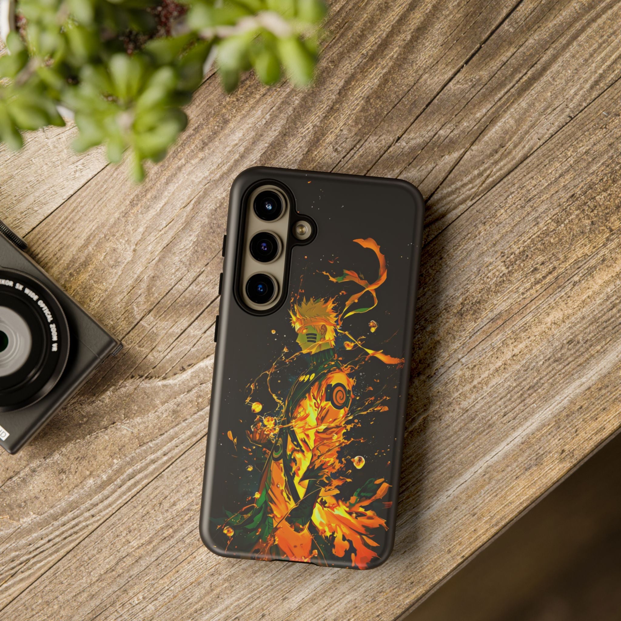 Naruto Kurama Phone Case - Nine Tails Fox Anime Protective Cover