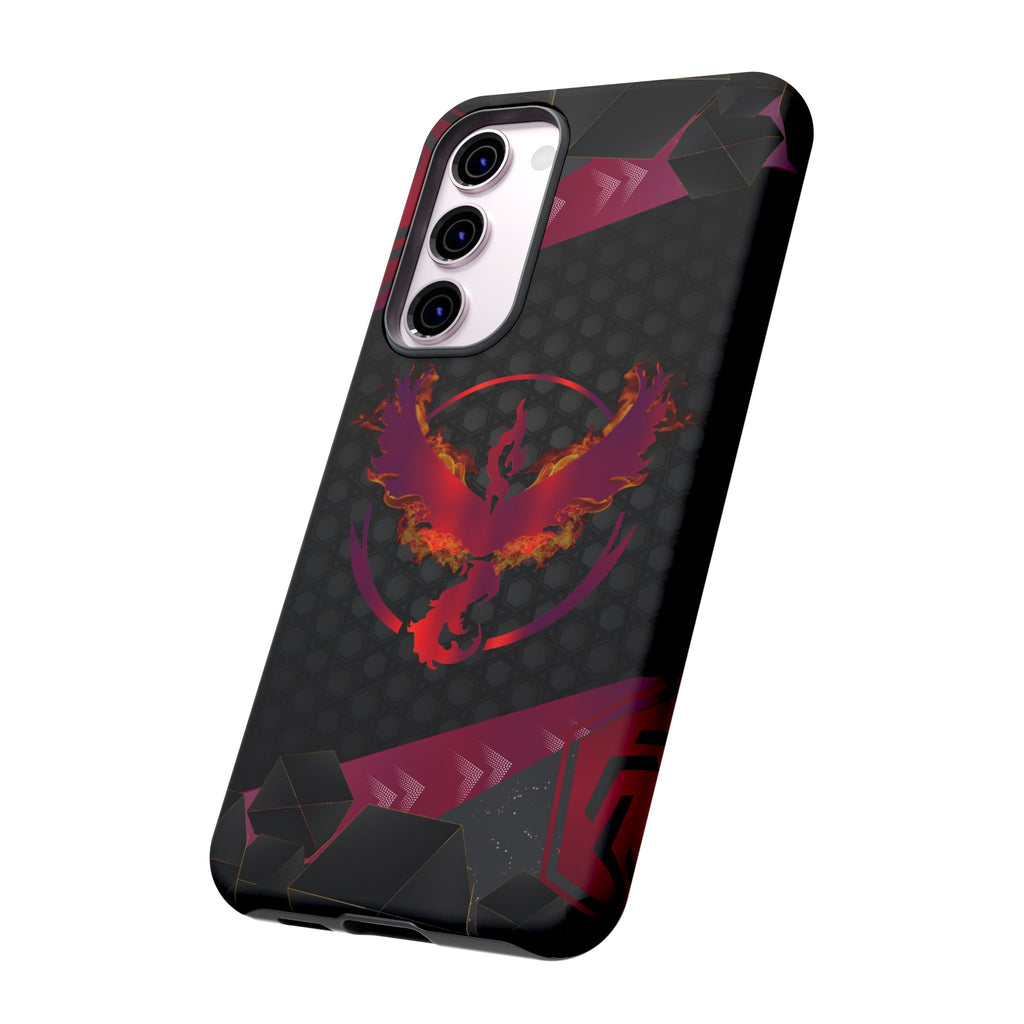 Pokémon Phone Case – Team Valor Tough & Rugged Dual-Layer Protection for iPhone, Samsung, Pixel | Wireless Charging Ready