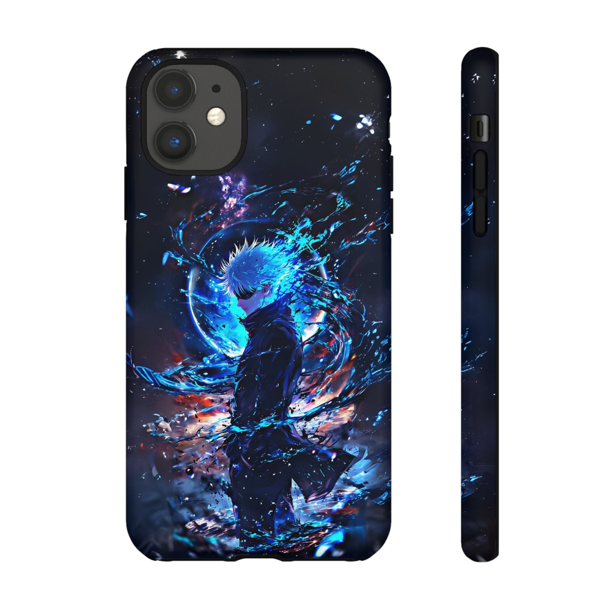 Anime Tough Phone Case – Gojou Satoru Design for iPhone, Samsung, and Google Pixel