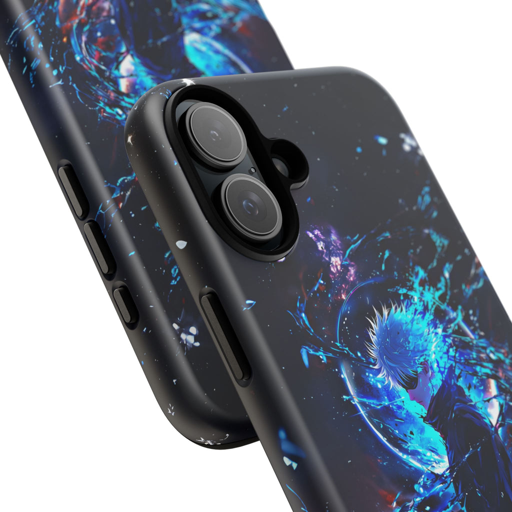 Anime Tough Phone Case – Gojou Satoru Design for iPhone, Samsung, and Google Pixel