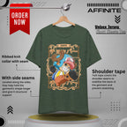 T-Shirt Anime-Inspired Unisex Short Sleeve Tee - 100% Cotton Chopper T-Shirt by Bella+Canvas Heather Forest