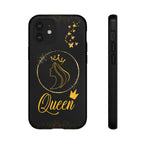 Tough Case Queen Phone Case – Matte & Glossy Crown Design for iPhone, Samsung & Pixel iPhone 12 Mini Glossy