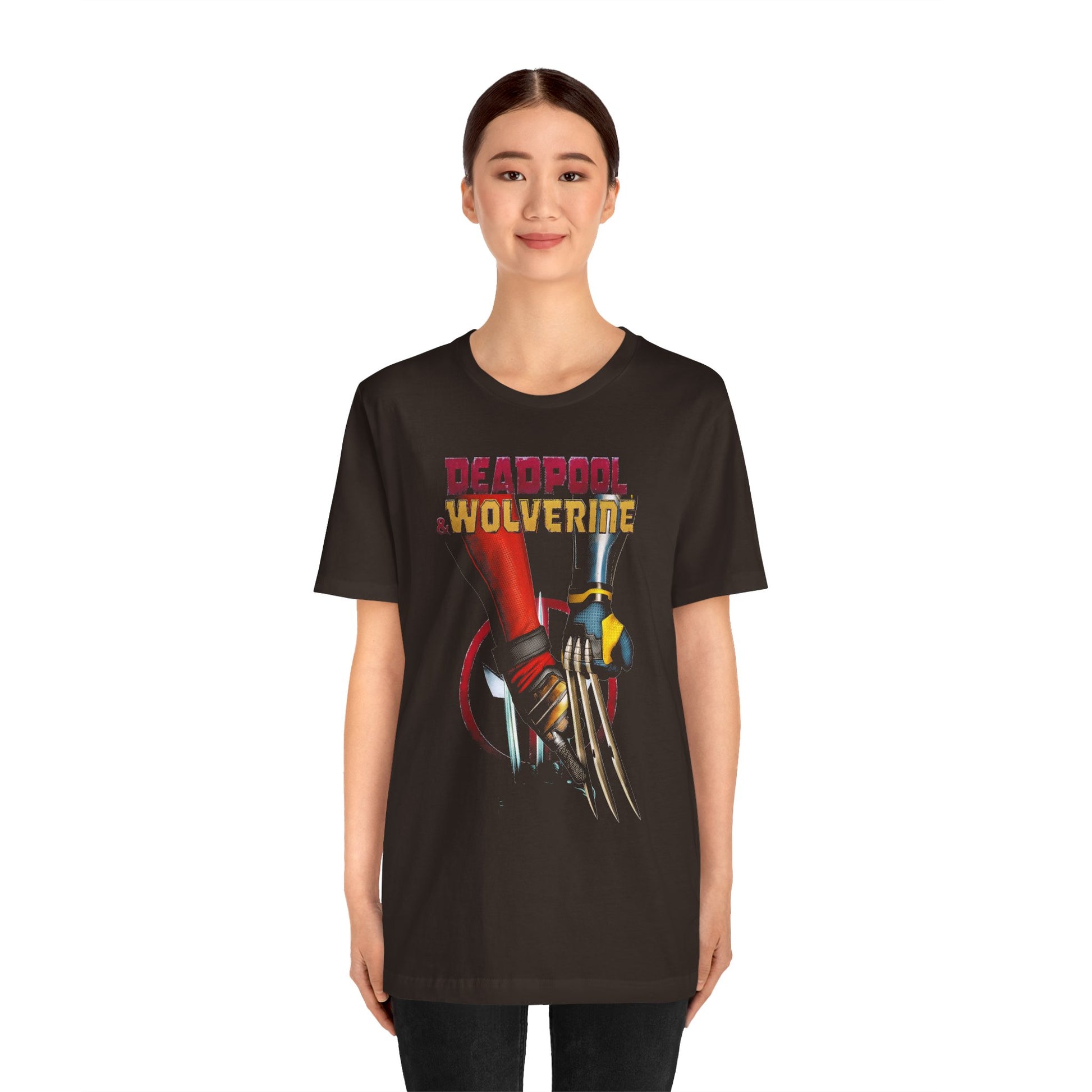 T-Shirt Deadpool & Wolverine Unisex Tee - Comic Book Style Graphic Shirt