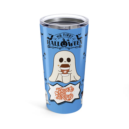 Tumblers Tumbler 20oz Sky Blue, "Spooky Halloween 20oz Tumbler" Keep Your Drinks Hot or Cold with Style! 20oz