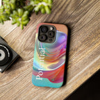 Colorful Phone Tough Case - "Potential" Metamorph Design