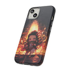Chibi Nezuko Kamado Tough Phone Case – Anime Protective Case for iPhone & Samsung, UV Resistant, Durable & Stylish