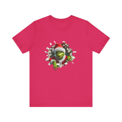 T-Shirt The Grinch Unisex Jersey Short Sleeve Tee | Soft Cotton Christmas T-Shirt Fuchsia