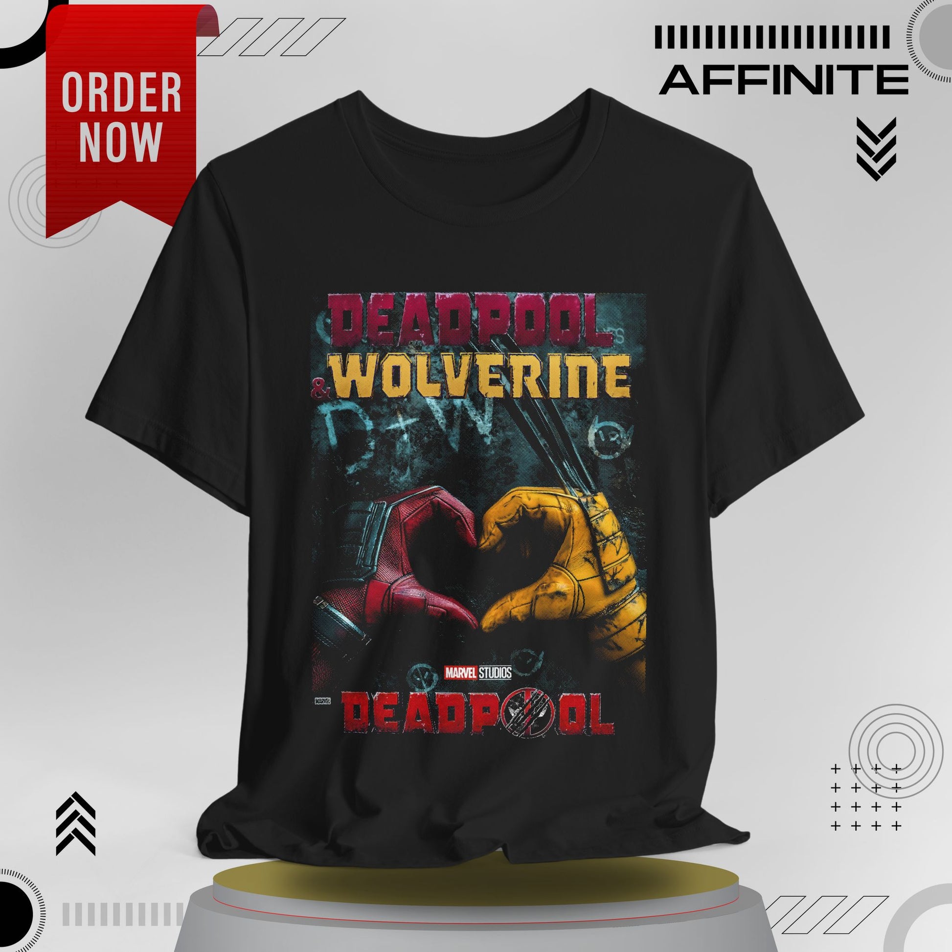 T-Shirt Deadpool Wolverine T-Shirt | Marvel Unisex Graphic Tee | Perfect Gift for Fans