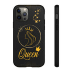 Tough Case Queen Phone Case – Matte & Glossy Crown Design for iPhone, Samsung & Pixel iPhone 12 Pro Matte