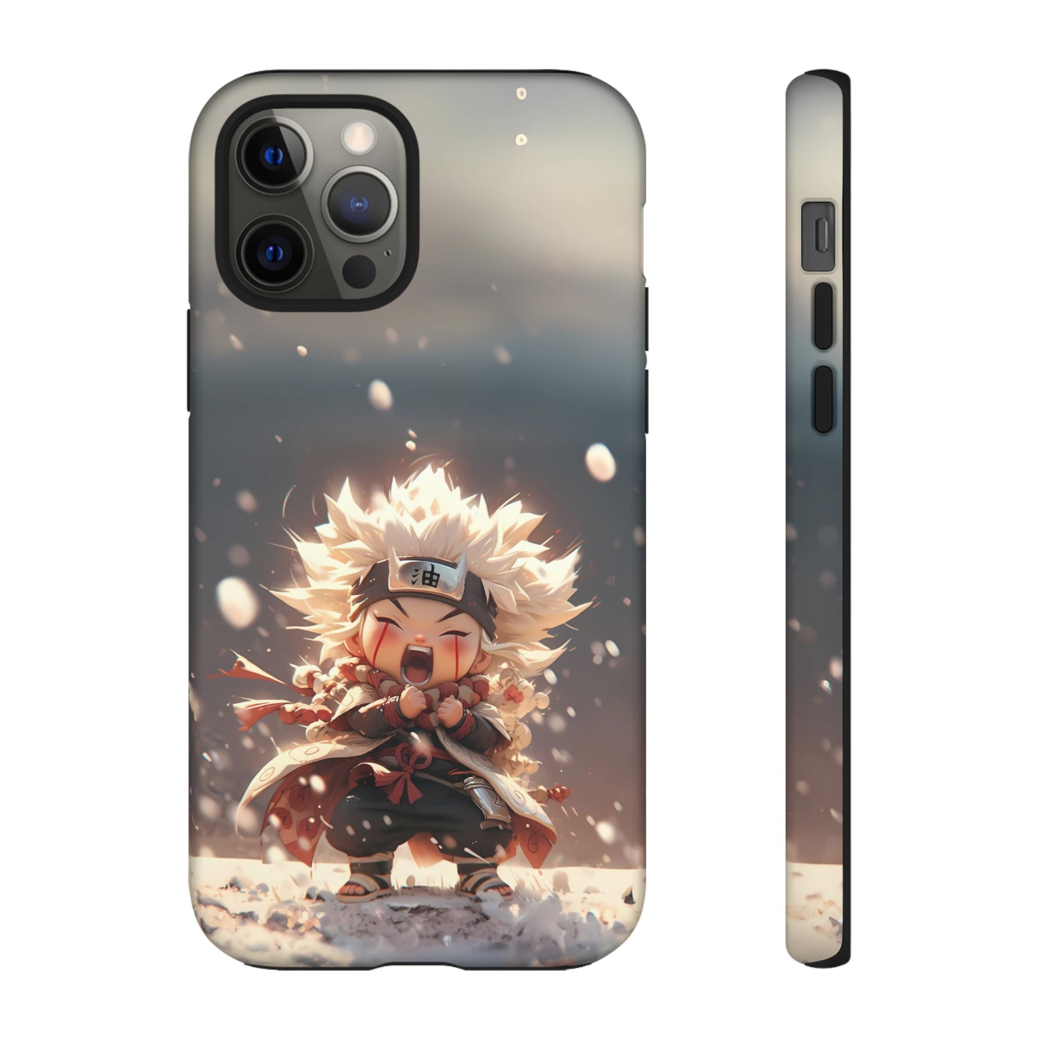 Anime Phone Case – Chibi Jiraiya Tough Protective Case for iPhone & Samsung