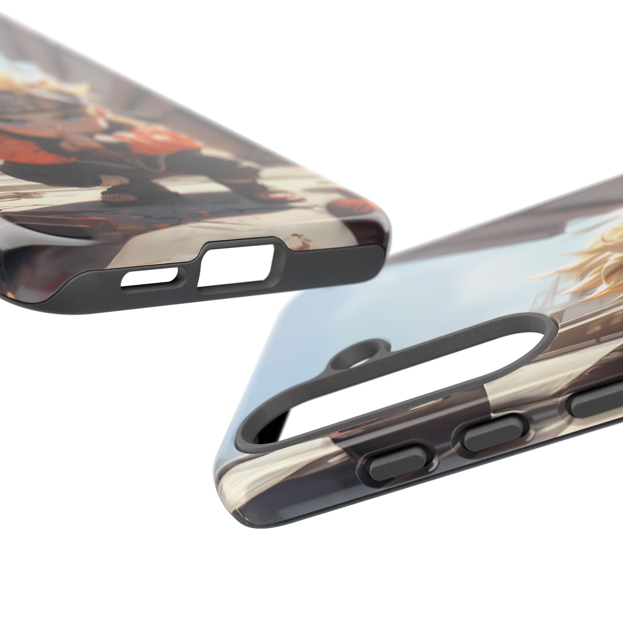 Chibi Naruto Tough Phone Case – Anime Protective Case for iPhone & Samsung, UV Resistant, Durable & Stylish