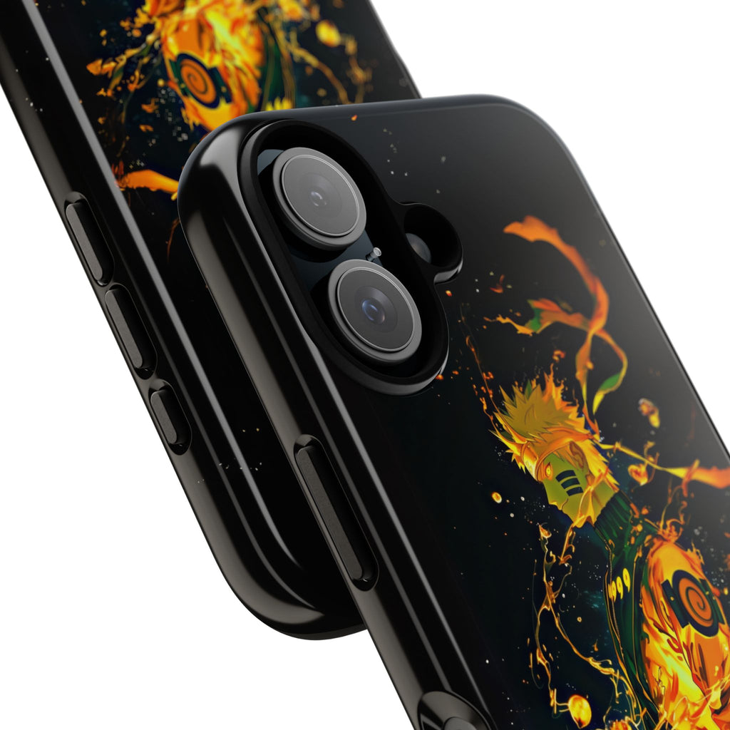 Naruto Kurama Phone Case - Nine Tails Fox Anime Protective Cover