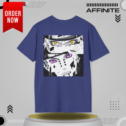 T-Shirt Unisex Softstyle T-Shirt - Bold Anime Kakashi Graphics