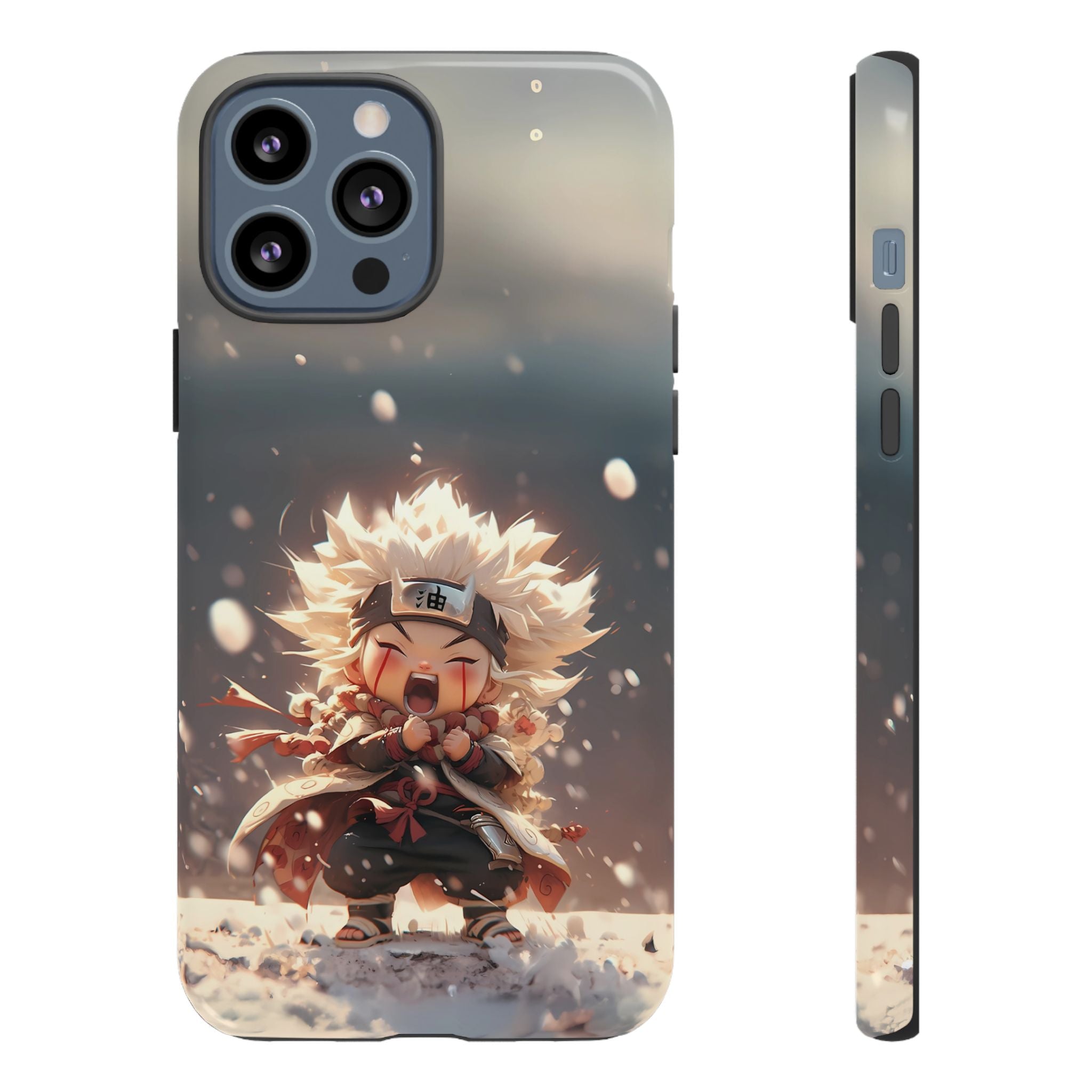 Anime Phone Case – Chibi Jiraiya Tough Protective Case for iPhone & Samsung