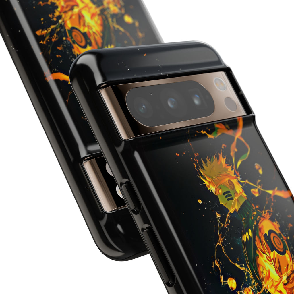 Naruto Kurama Phone Case - Nine Tails Fox Anime Protective Cover