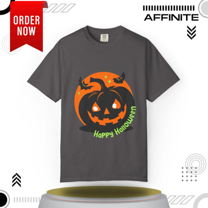 T-Shirt Mens Halloween T Shirts - Wickedly Soft Garment-Dyed Tee Graphite