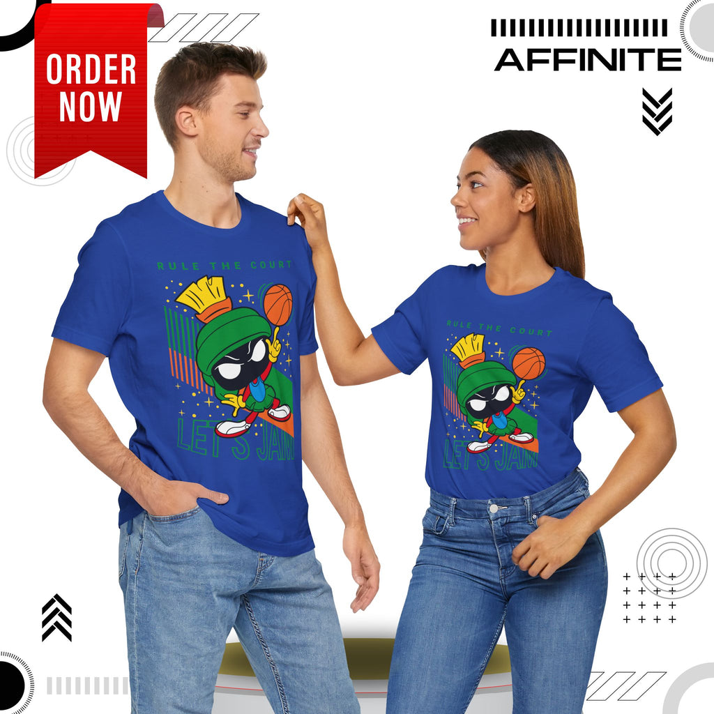 T-Shirt "Basketball Motivational T-Shirt - Rule The Court Player's Tee"