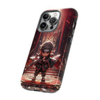 Chibi Itachi Tough Phone Case – Anime Protective Case for iPhone & Samsung, UV Resistant, Durable & Stylish