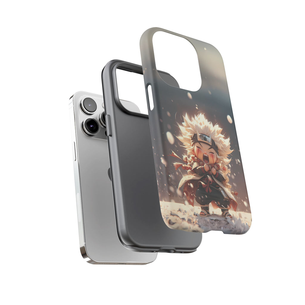 Anime Phone Case – Chibi Jiraiya Tough Protective Case for iPhone & Samsung